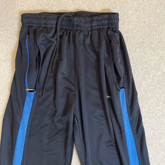 Black panther black blue stripe joggers xs small - Picture 2 of 12
